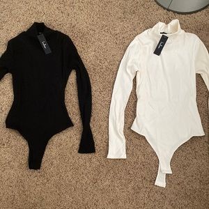 Lulu’s Turtleneck Bodysuits (thong)
